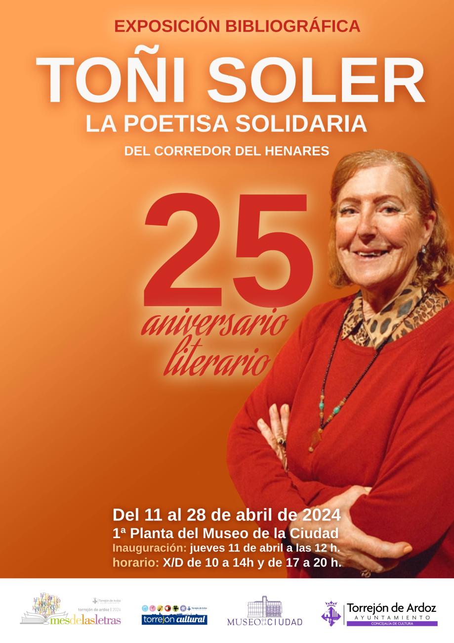 Exposición bibliográfica Toñi Soler, la poetisa solidaria