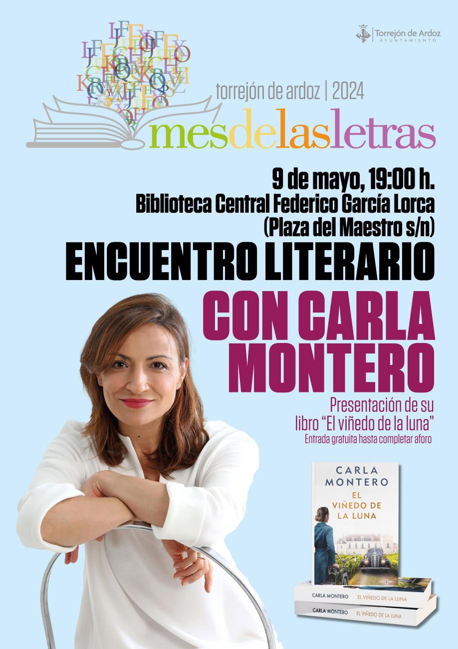 Encuentro literario con Carla Montero
