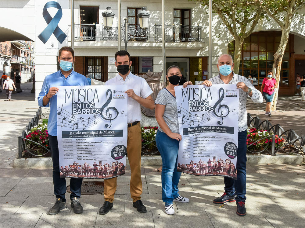 El Ayuntamiento de Torrejón de Ardoz pone en marcha la iniciativa cultural gratuita ‘Música en los barrios’ 