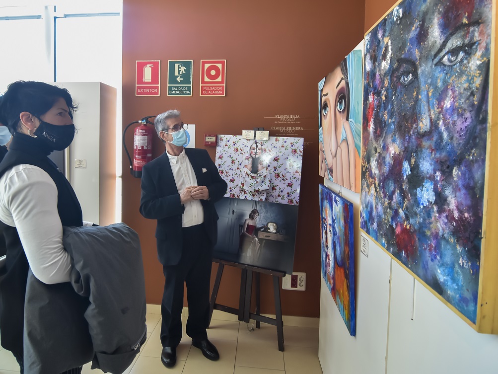 El Museo de la Ciudad acoge hasta el próximo 15 de noviembre la exposición “No más violencia de género” del Círculo de Pintores Solidarios