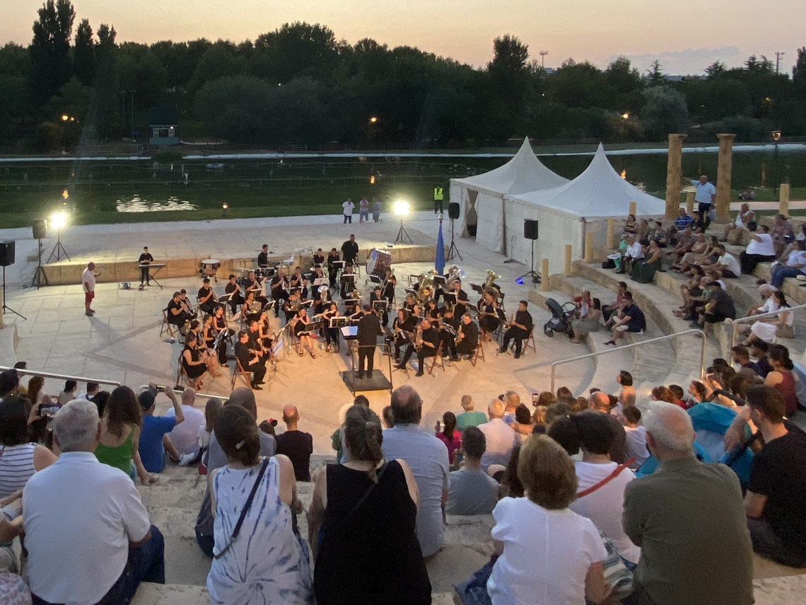 Las “Noches en Parque Europa” acoge el III Festival Nacional de Bandas de Música Torrejón de Ardoz con la actuación de la Asociación Banda de Música de Almagro 