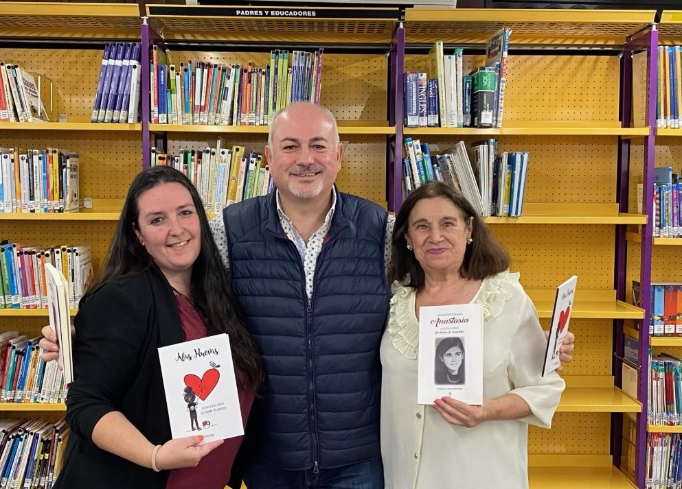 Las escritoras de Torrejón de Ardoz, Eugenia Blanco y Beatriz Arroyo presentaron sus últimas creaciones 