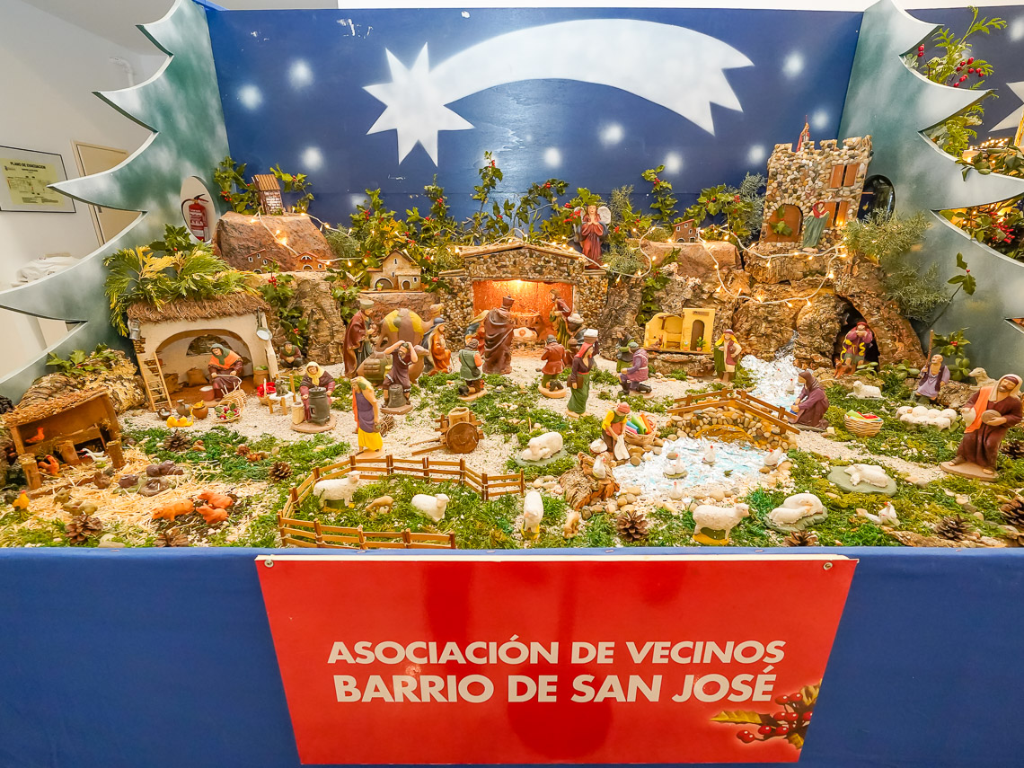 Exposición de belenes de asociaciones de Torrejón de Ardoz - AAVV Barrio San José