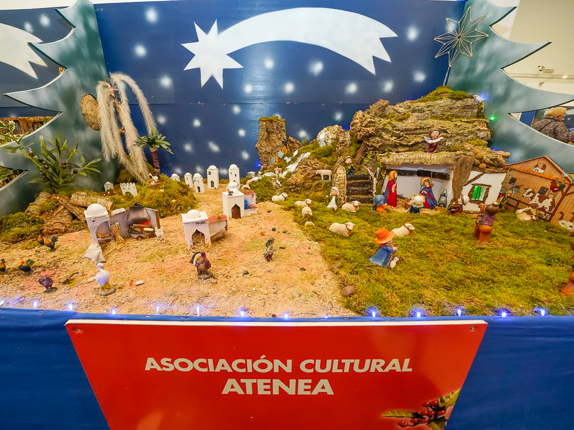 Exposición de belenes de asociaciones de Torrejón de Ardoz - Asociación Cultural ATENEA