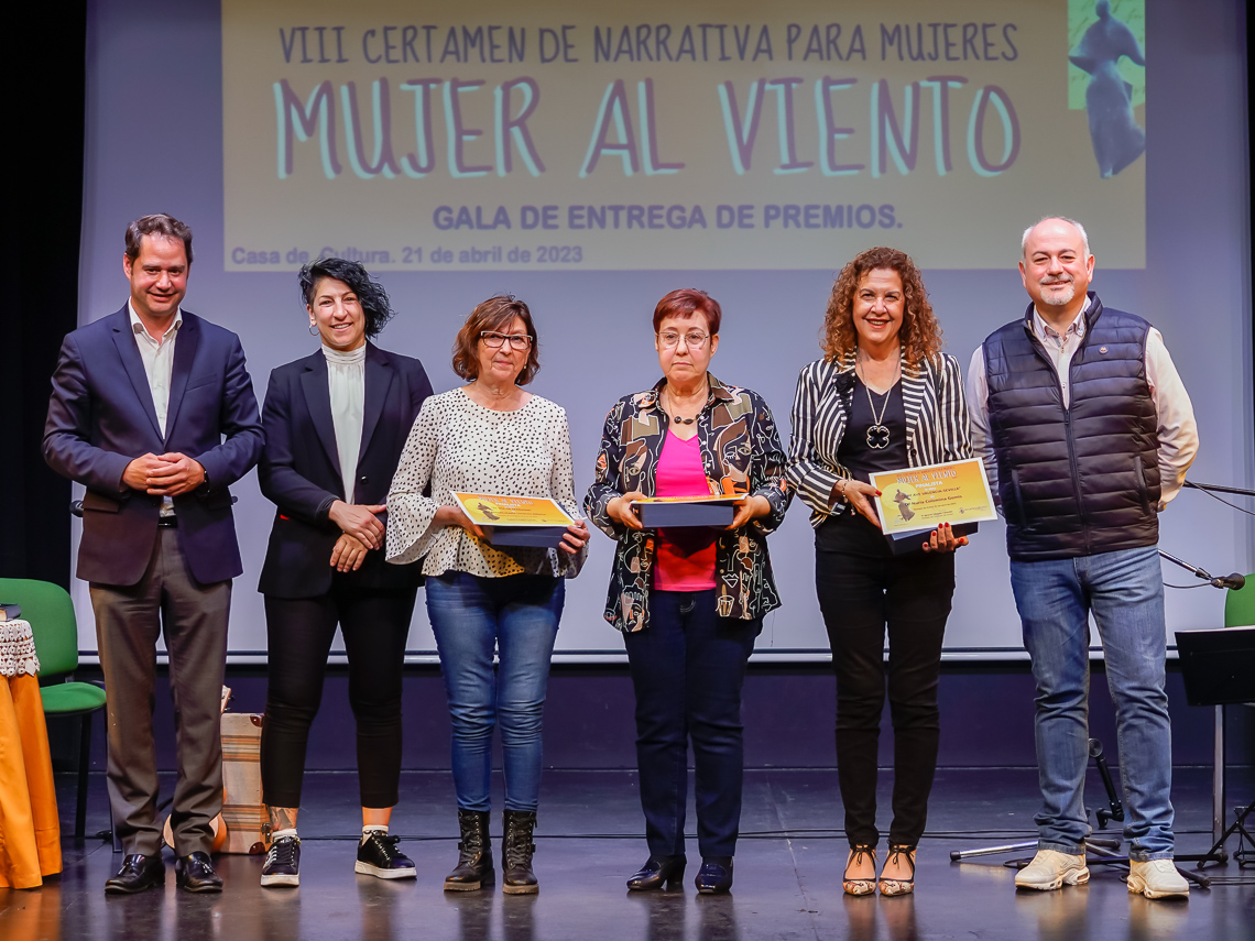 Entrega de premios del VIII Certamen Literario de Narrativa “Mujer al viento”