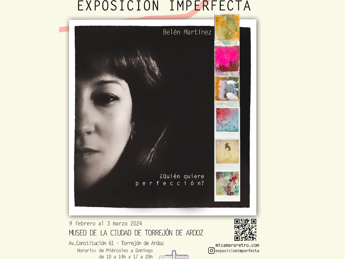 El Museo de la Ciudad acoge del 9 de febrero al 3 de marzo la exposición "Imperfecta"