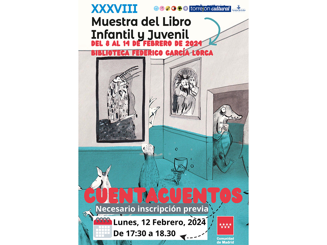 La XXXVIII Muestra del Libro Infantil y Juvenil llega a la Biblioteca Central Federico García Lorca de Torrejón de Ardoz 