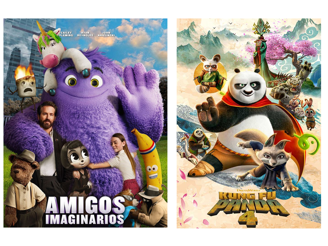 Continúa el Cine de Verano en la Plaza de Toros, mañana, viernes, con “Amigos Imaginarios”, y el sábado, con “Kung Fu Panda 4”