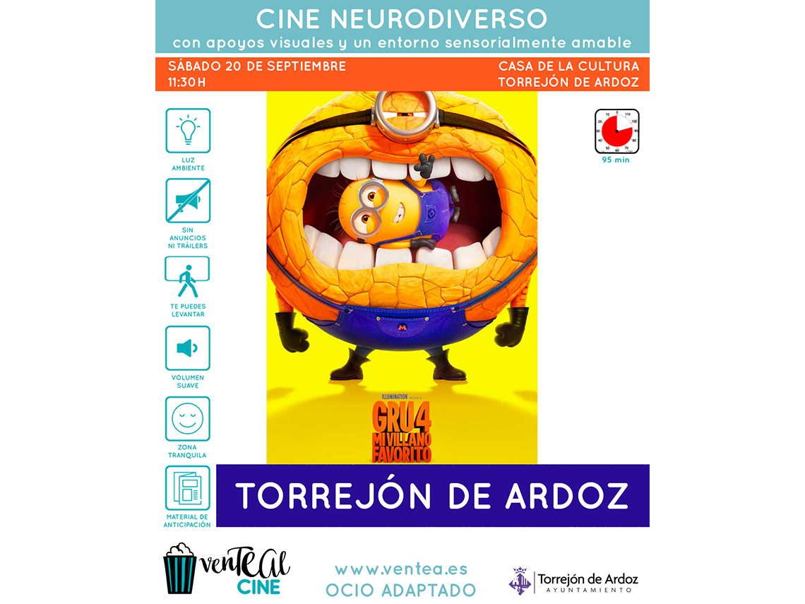 “Gru 4 mi villano favorito”, dentro del ciclo de #venTEAlcine