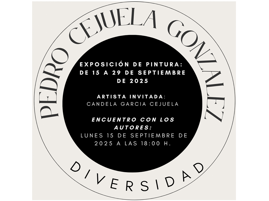 Exposición de pintura “Diversidad”, de Pedro Cejuela González