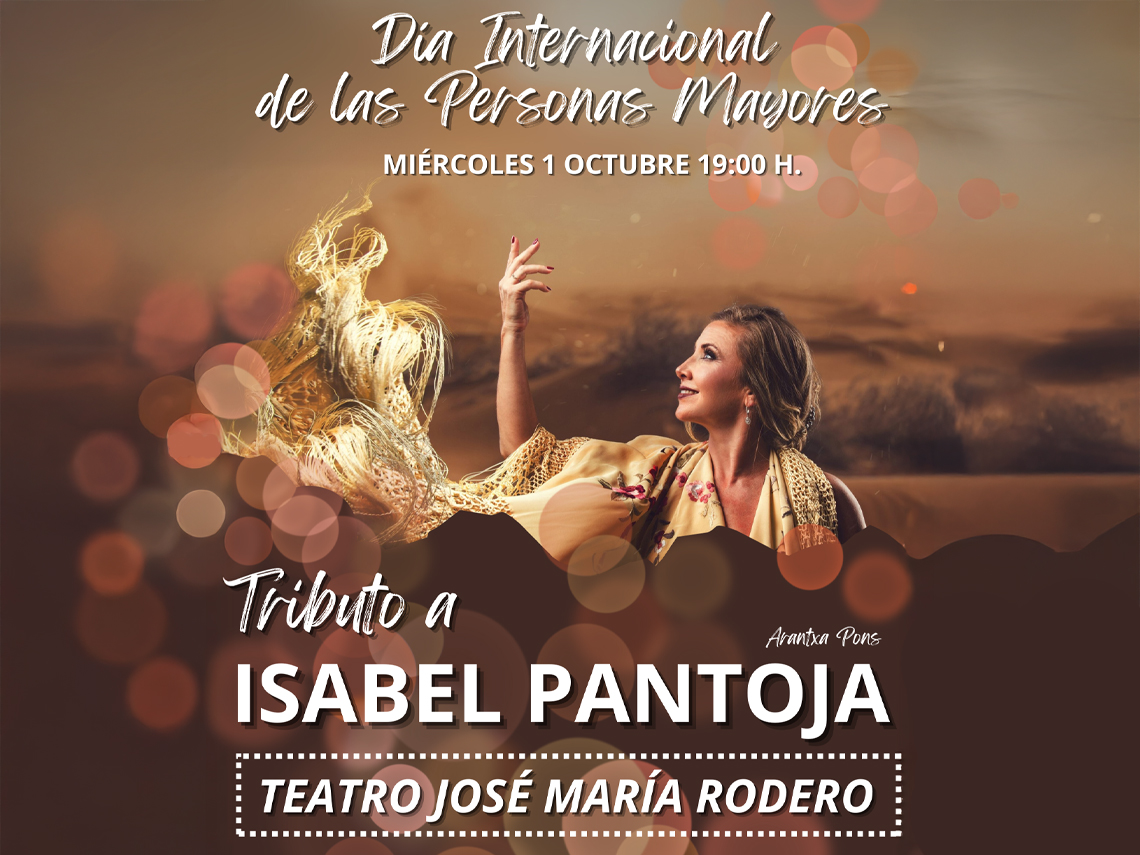 Un tributo a Isabel Pantoja para celebrar el Día Internacional de las Personas Mayores 