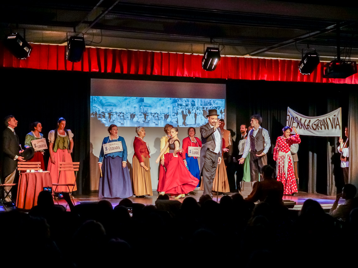 Actuación de la Asociación Amigos de la Zarzuela de Torrejón de Ardoz