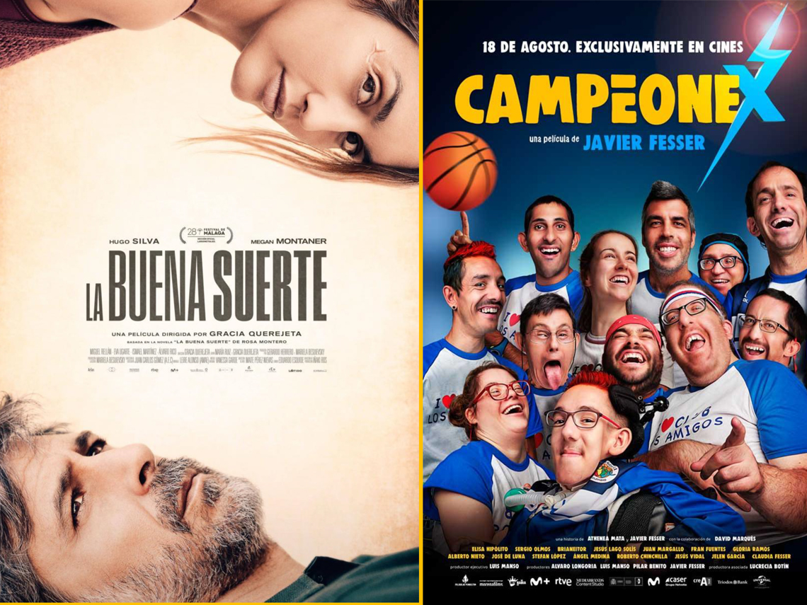 Mañana jueves, 23 de octubre, una nueva sesión de “Jueves de Cine Español” con la película “La buena suerte” y este domingo, 26 de octubre, "Cine en Familia" con “Campeonex”