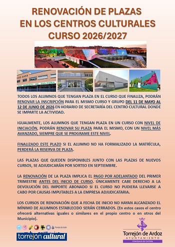 Renovación cursos 