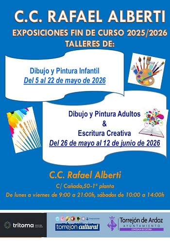 Exposición fin de curso CC Rafael Alberti