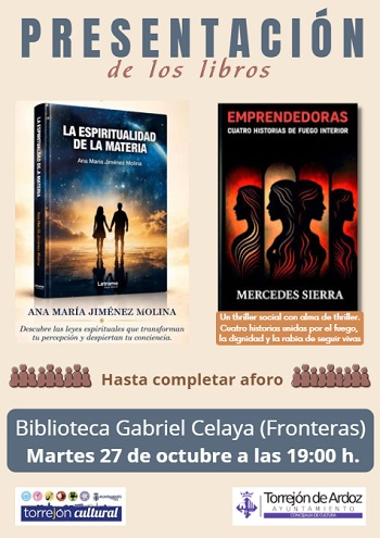 Presentación libros octubre