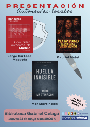 Presentación libros autores locales