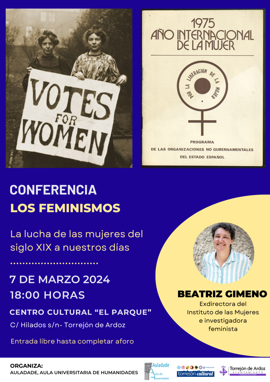 Conferencia los feminismos