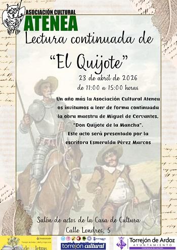 Lectura continuada de El Quijote