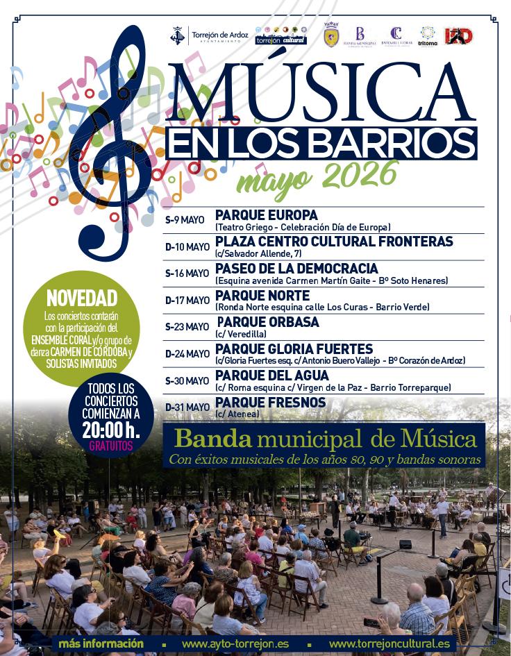 Música en los Barrios mayo 26
