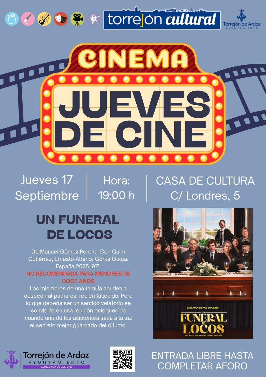 Jueves de Cine 17 septiembre 2026