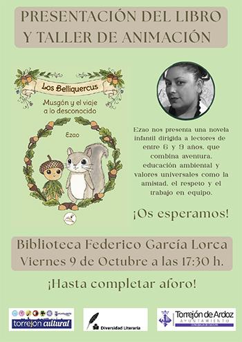Presentación libro y taller de animación