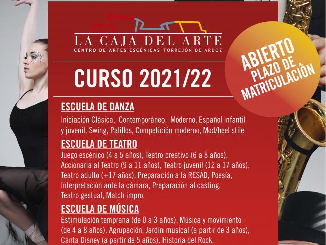 Cursos Escuelas de Danza, Música y Teatro