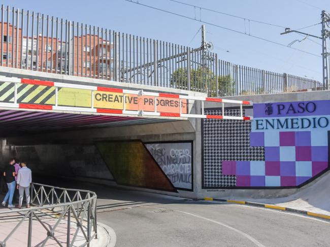 Paso calle Enmedio Mural