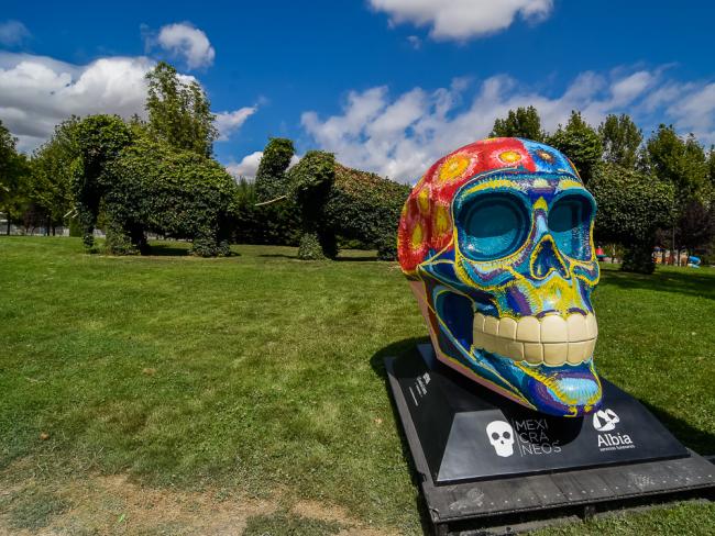 Torrejón de Ardoz, primera ciudad de España en acoger la exposición internacional de arte urbano “Mexicráneos” en el Parque Europa del 10 de septiembre al 2 de noviembre