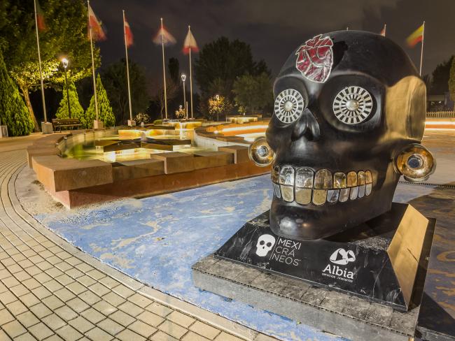 La exposición Mexicráneos fue un gran éxito y fue visitada en Parque Europa por 204.000 personas