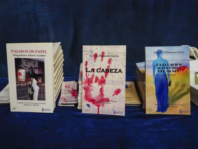 El Centro Cultural Las Fronteras acogió la presentación de las obras premiadas del VII Certamen Literario de Narrativa “Mujer al viento”