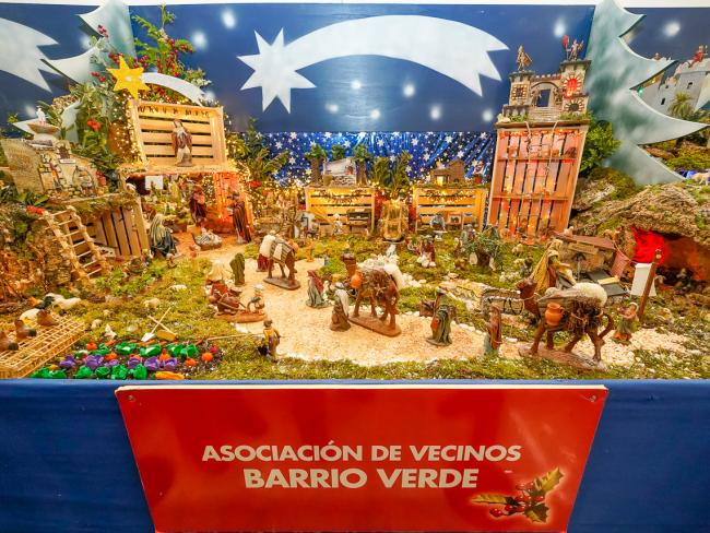 Exposición de belenes de asociaciones de Torrejón de Ardoz - AAVV Barrio Verde