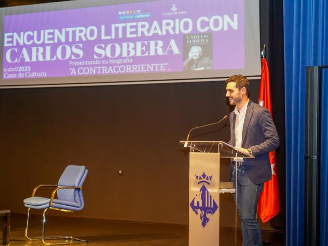 Encuentro literario de Carlos Sobera