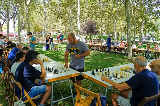 15 Aniversario Parque Europa - Partidas simultáneas ajedrez