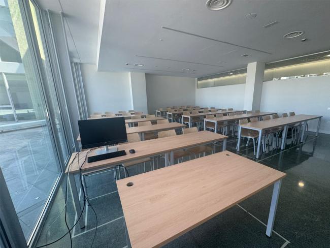 Aula del Campus Torrejón de Ardoz de la Universidad de Alcalá