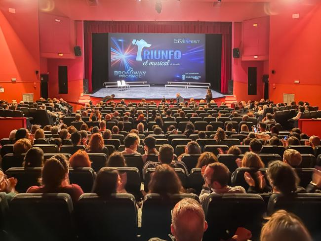 El espectáculo contó con una excelente acogida