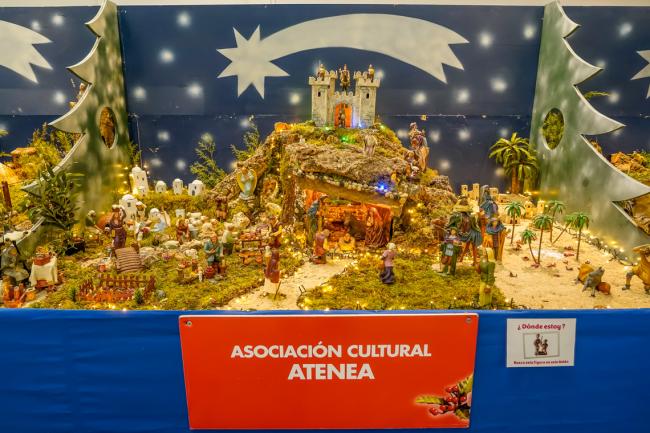 Belén de la Asociación Cultural Atenea