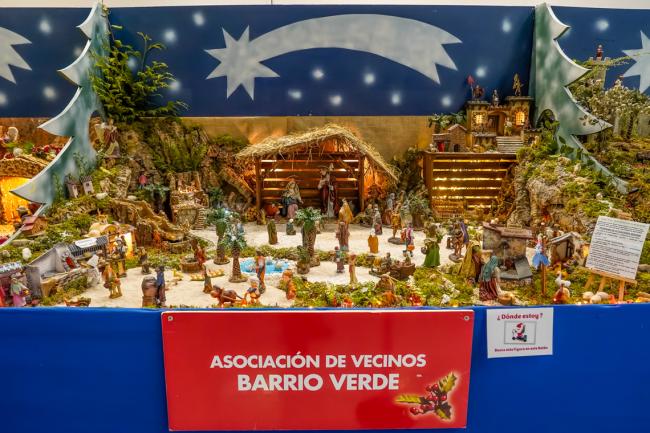 Belén de la Asociación de Vecinos del Barrio Verde