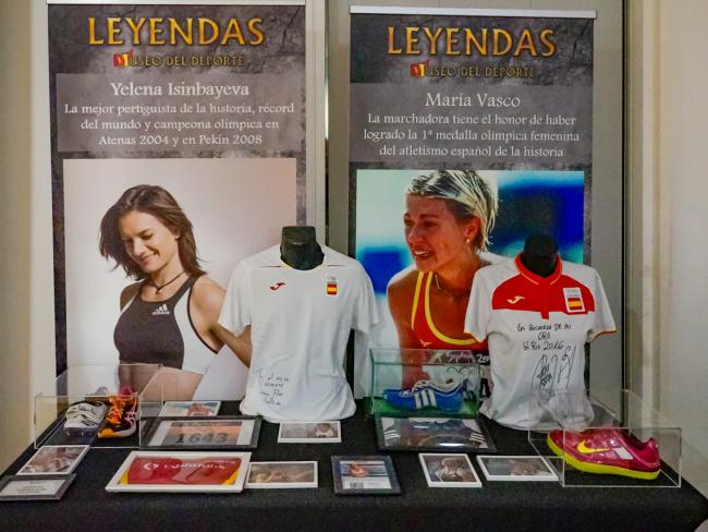 Exposición Museo del Deporte “Leyendas del Deporte”