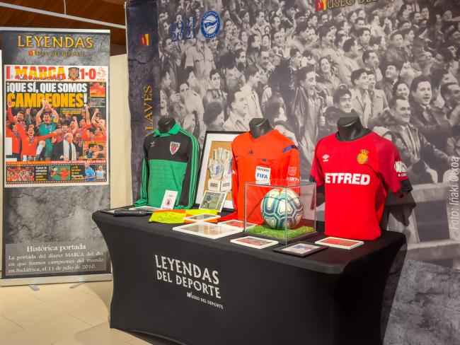 Exposición Museo del Deporte “Leyendas del Deporte”