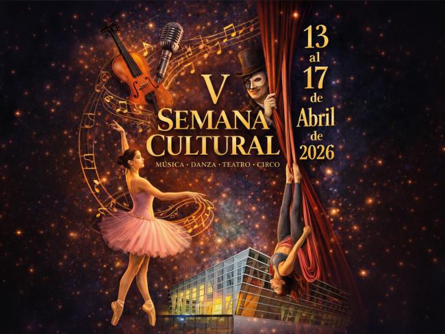 La V Semana Cultural organizada por la Caja del Arte, se celebrará del 13 al 17 de abril próximos