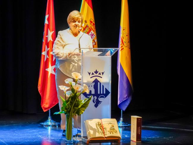 Petra Manzaneque, presidenta de la asociación Atenea