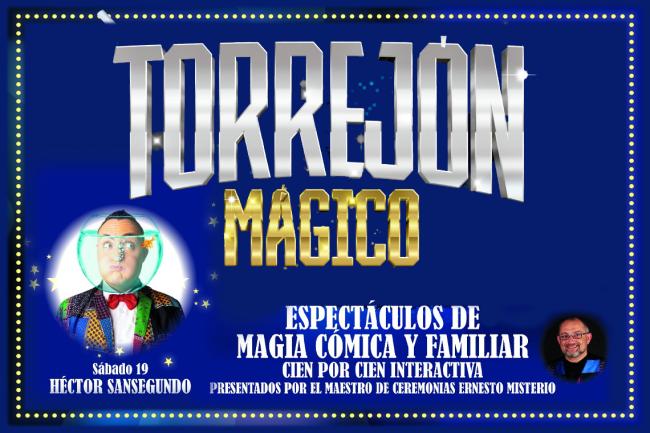 “Torrejón Mágico”, con el espectáculo de Héctor Sansegundo 